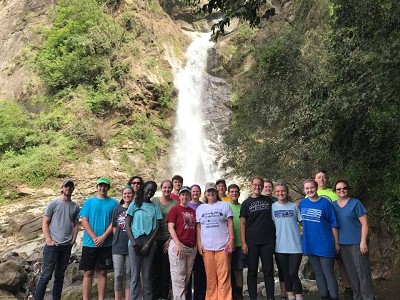 Our Traditional Picture at the Waterfall